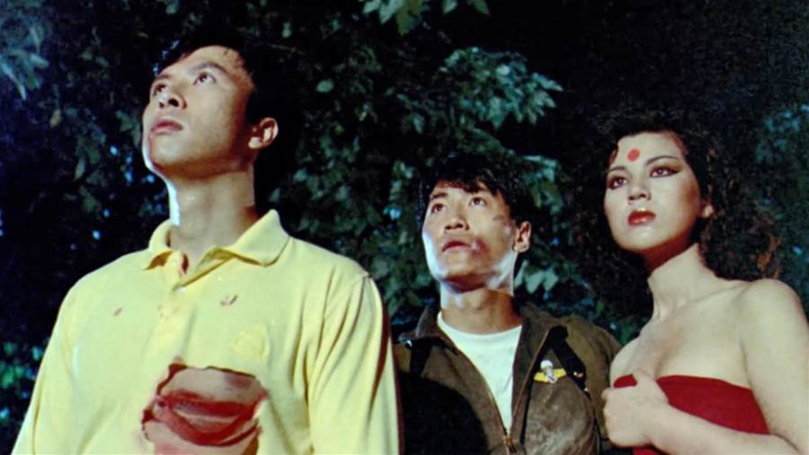 1991年甄子丹林國斌首次合作拍了部恐怖片，尺度大定為限制級！