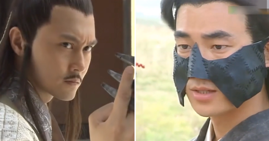 武林大俠不是誰都能演，有人瀟灑又迷人，有人想給他把面紗遮回去