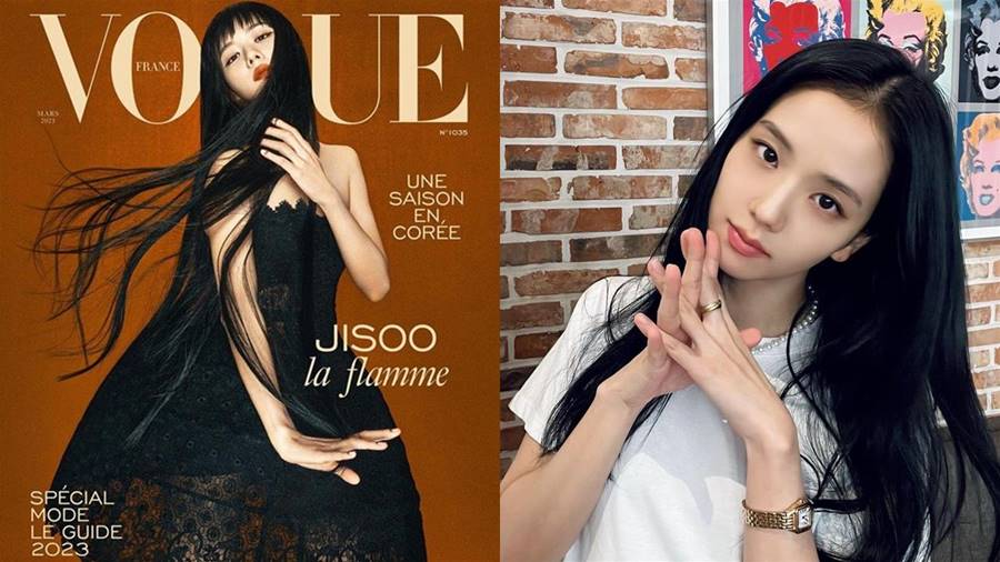 「人間Dior」Jisoo從頭髮到指尖都是藝術品！登上法國《VOGUE》封面成為KPOP亞洲第一人～