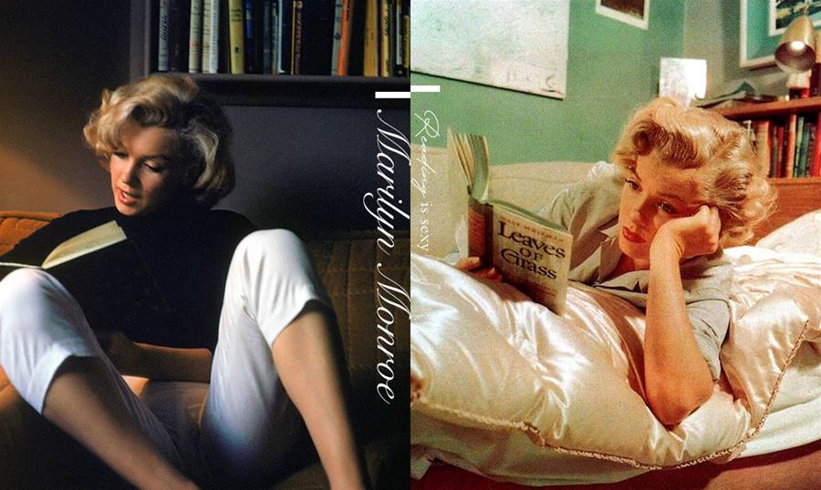 私下原來是「腦性女」：除了性感豔照，Marilyn Monroe 流傳世上第二多的照片是這種 - A Day Magazine