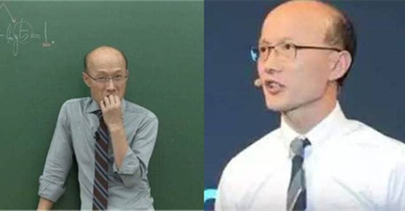 學生無聊幫數學老師「P上假髮」！沒想到一秒變「韓國帥歐巴 」網友傻眼：不可置信！