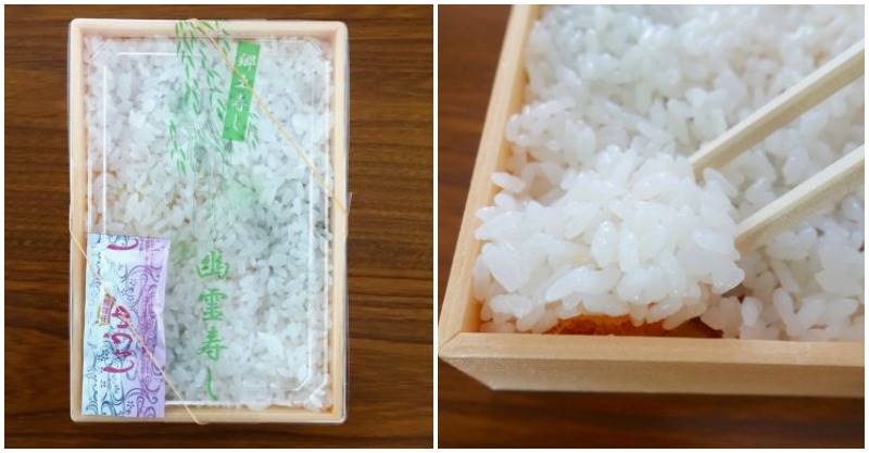 一打開全是白飯！爆紅「幽靈壽司便當」1天狂銷23萬盒　筷子一翻發現「盒底藏滿滿驚喜」像拆禮物包